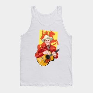 Gene Autrey - An illustration by Paul Cemmick Tank Top